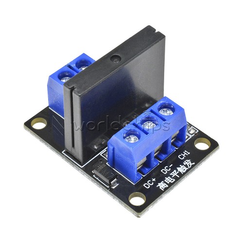 5V DC 1 Channel Solid-State Relay Board module High Level fuse for arduino - Picture 3 of 7