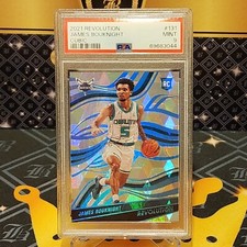 2021-22 Panini Revolution James Bouknight Cubic /50 (RC) Psa9