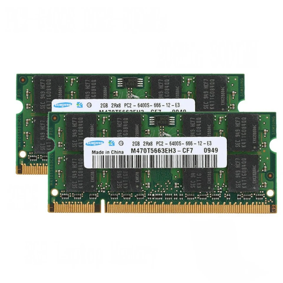 20GB 16GB 8GB 4GB 2GB PC2-6400S DDR2-800Mhz notebook Memory 200pin RAM LOT UK - Image 4 of 4