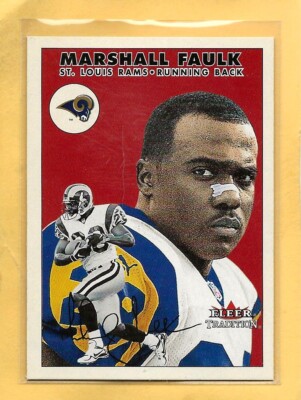 MARSHALL FAULK - 2000 Fleer Tradition - #146 - Rans - Comb. Shipping