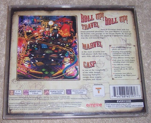 Pro Pinball: Fantastic Journey Sony PlayStation 1 Game PS1 Complete - Picture 3 of 3