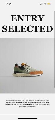 Kith New Balance 998 U998KH1 Beige Chuntey Frank Lloyd Kith New Balance 998 U998KH1 Beige Chuntey Frank Lloyd