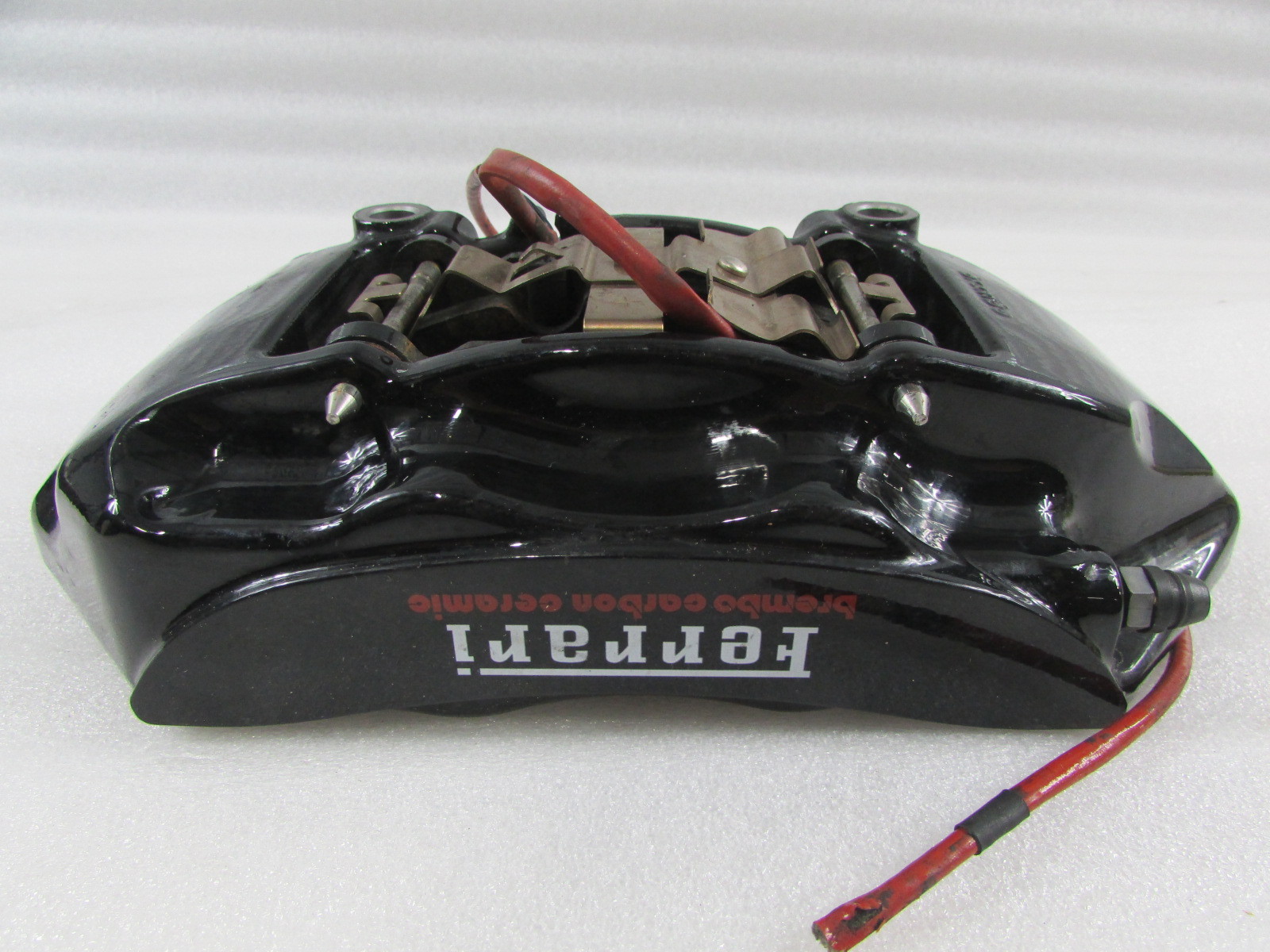 Ferrari California T, LH, Left Rear Brake Caliper, CCM, Black, Used, P/N 311668