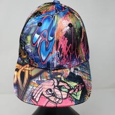 Quanhaigou Graffiti Colorful Baseball Hat Cap Adjustable Snapback Hiphop