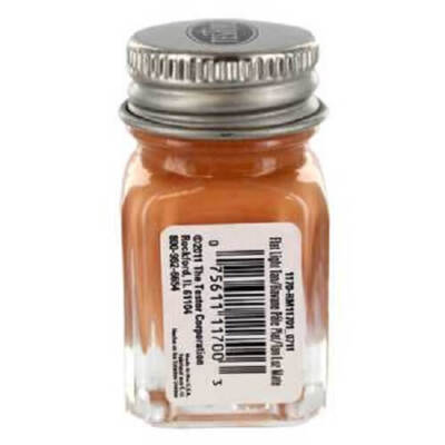 Testors 1/4 oz Flat Light Tan Enamel Paint 1170T