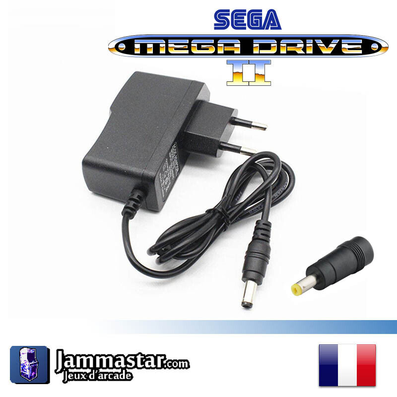 Alimentation console Sega Mega Drive 2 - Adaptateur - Megadrive Power Supply