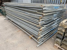 Heras Mesh Fencing /Site Security Fencing /Used Anti-Climb Round Top Heras Panel