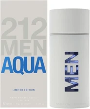 Carolina Herrera 212 Men Aqua for men EDT 100 ml 3.4 fl.oz. Limited Edition New