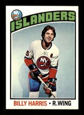 1976-77 Topps #252 Billy Harris NM/NM+ NY Islanders 541421
