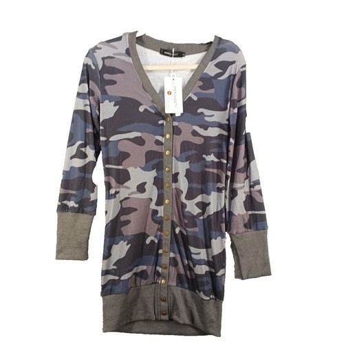 トップス tttmsw 25ss Camouflage pullover knit TTT_MSW 25SS CAMOUFLAGE PULLOVER KNIT M Polyester BLU TTT-25SS
