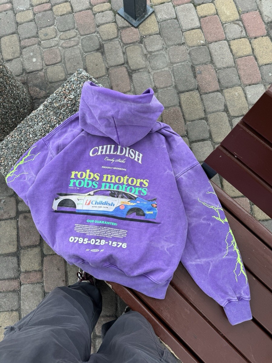 Womens Clothing New Childish Hoodie 2021 Purple Childish Vintage