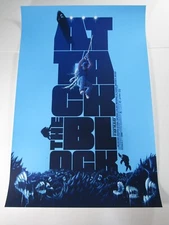 ATACK THE BLOCK VARIANT SCREEN PRINT BY PATRICK CONNAN VICE PRESS NOT MONDO X/75