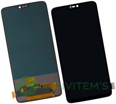 Display Für OnePlus 6 A6000 A6003 TFT Komplettes Bildschirm Lcd+Touch Schwarz