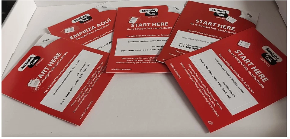 Straight Talk Nano SIM Card 4G LTE & 5G -No Talk time (Verizon, TMobile, AT&T) - Image 4 of 4