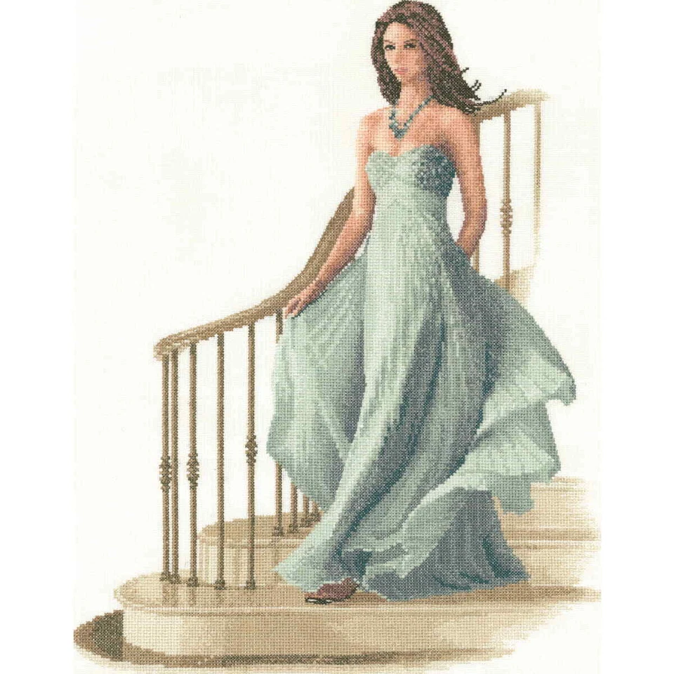 Heritage Kreuzstich Set Zählstoff "Louisa (L)", Zählmuster, JLLO1195-E, 33,5x42c - Bild 1 von 1