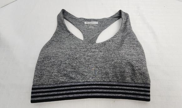 Forever 21 Padded Sports Bra - Women's M, Gray