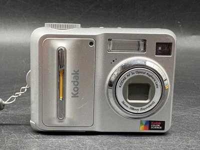 Kodak EasyShare C653 Digitalkamera Kompaktkamera Silber 3x Zoom 6,1 MP Vintage - Bild 1 von 4