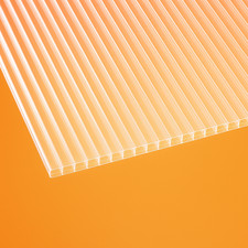 Stegplatten TOM 16 mm Polykarbonat Hohlkammerplatten Klar/ Opal 98 cm  15,99€/m²