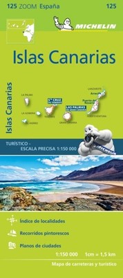 MAP 0125 CANARY ISLANDS by Michelin Self Help Business