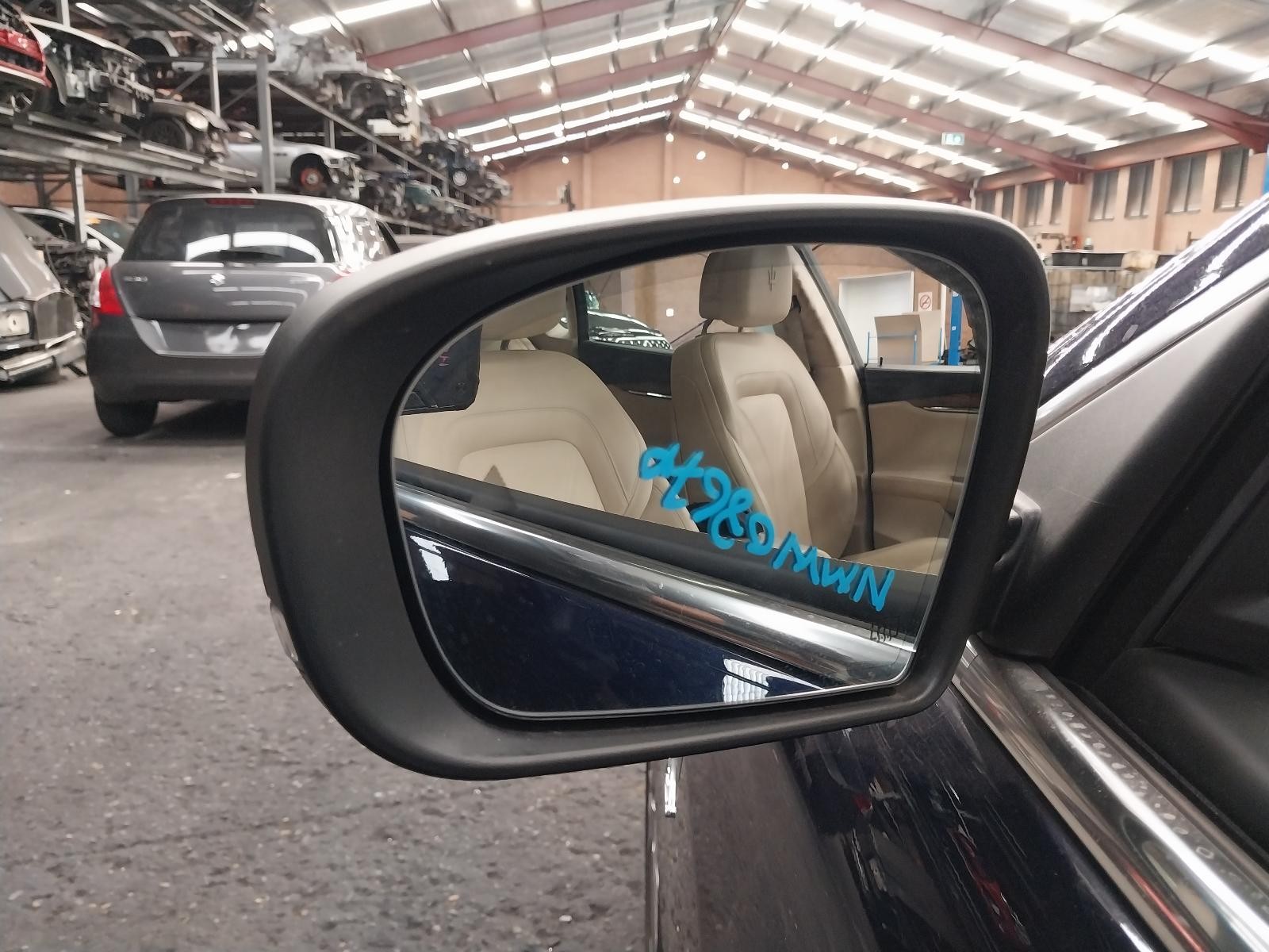 2017 Maserati Quattroporte LEFT REAR SEAT BELT ONLY Mk6 10/2013-2019 NMW08674 image 12