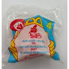 1998 McDonald's Happy Meal Toy 4 MCNUGGET BUDDY Sealed
