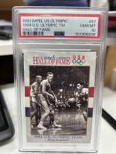 1991 impel us olympic hall of fame 1964 US MEN’S OLYMPIC TEAM PSA 10 GEM MINT 