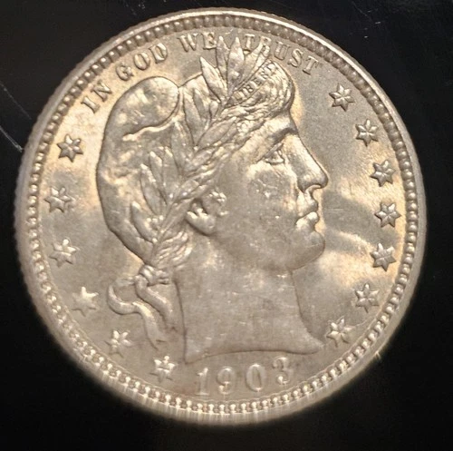 1903-O Barber Quarter — photo from another recent sale