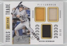 2020 Panini Absolute Tools of the Trade 3 Swatch 6/99 Kevin Newman #TT3-KN 0i1b