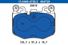 ATE Bremsbelagsatz Scheibenbremse 13.0460-4729.2 f�r BMW 7er G70 5er G60 G90 G68