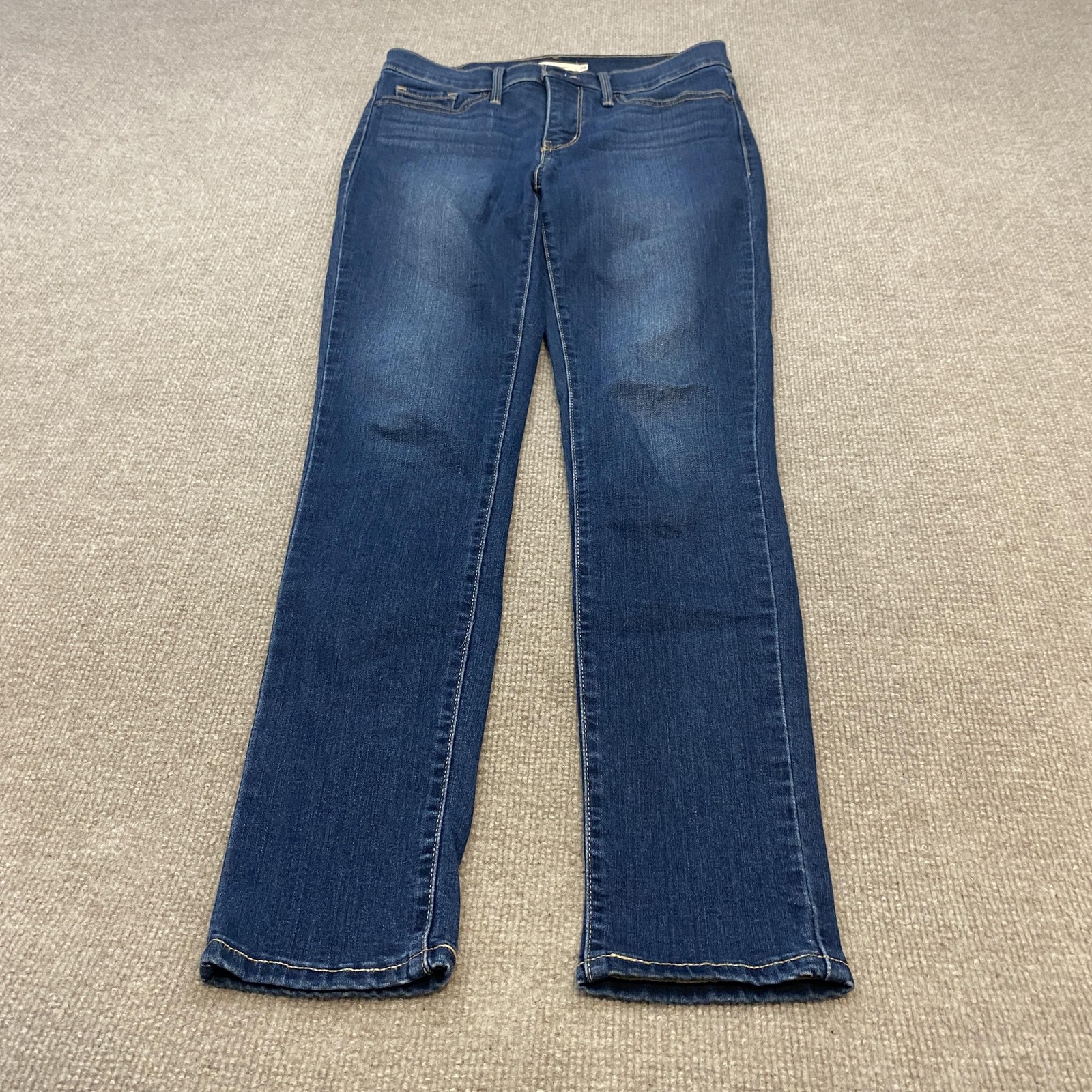 Levis 311 Shaping Skinny Jeans Womens 28 Blue Med Wash Mid Rise Stretch Denim