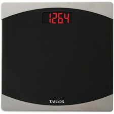 TAYLOR  PRECISION PRODUCTS 12-Inch x 12-Inch 400-lb Capacity Bathroom Scale