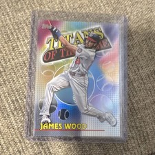 Topps 2026 Series 1 Titans of the Game James Wood Nationals Baseball #TOG-15