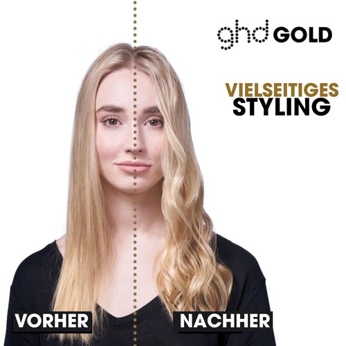 ghd Gold Styler Schwarz – Glätteisen (26mm Platten) mit Dual‑Zone Technologie - Bild 3 von 8