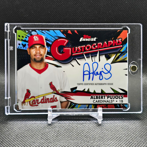 Albert Pujols #G-AP 2025 Topps Finest GustoGraphs card