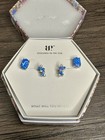 Bomb Party October 2023 Earrings - Lab Grown Azure Blue Fire Opal - Rbp6588
