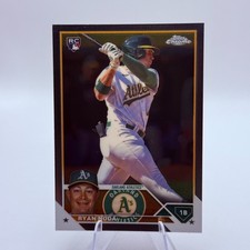 Ryan Noda 2023 Topps Chrome Update #USC171 Rookie Oakland Athletics Card MLB. rookie card picture