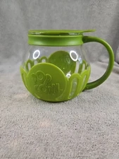 Lime & Glass 3-Qt Ecolution Microwave Micro-Pop Popcorn Popper, Great Color!!