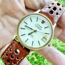 Orologio da polso vintage 1972 Omega Constellation Chronometer F300 Tuning Fork FUNZIONANTE!