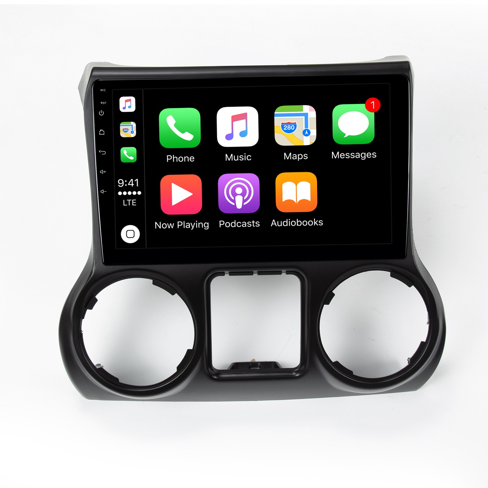 10.1'' Android 13 Car Radio Stereo Carplay GPS Navi For Jeep Wrangler 3 JK 15-17 thumbnail 6