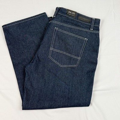 Men's Parker Jeans Loose Fit Straight Leg Pants Dark Wash Size 44x30 NWT