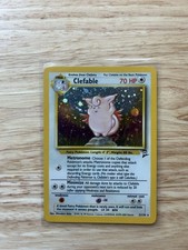 Clefable 5/130 Holo Rare Base Set 2 Pokemon NM on eBay