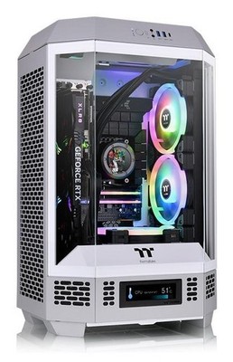 Thermaltake Tower 300 Limestone Micro Tower Grey, White