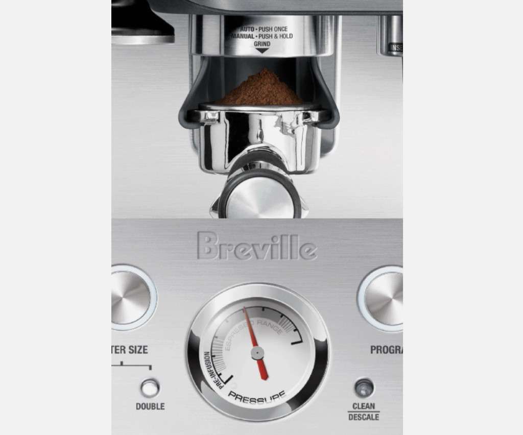 Breville Barista Express Espresso Machine BES870XL, Brushed Stainless Steel