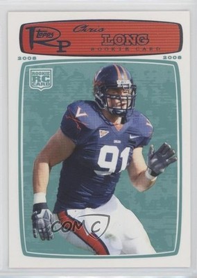 2008 Topps Rookie Progression Chris Long #212 0i7w