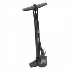 Origin8 Airaid MAXI Floor Pump with Gauge - Heavy-Duty Steel, 160 PSI, Presta &