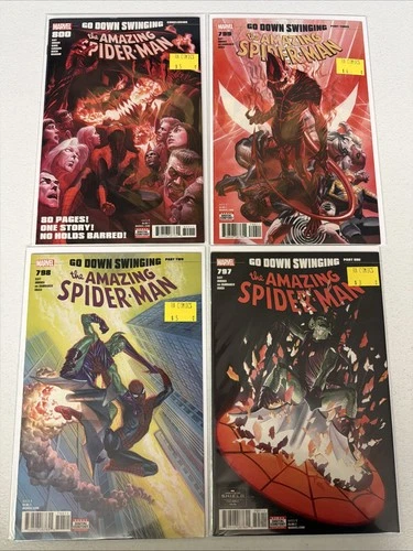 Amazing Spider-Man #797 798 799 800 Lot Run Set Marvel VF/NM *S9