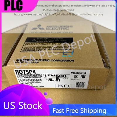 Brand new Mitsubishi RD75P4 PLC Module RD75P4 (FedEx/DHL)