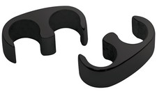 Billet Specialties Pair Of Plug Wire Seperators8.5mmblack2-wire Floating Billet Specialties Pair Of Plug Wire Seperators8.5mmblack2-wire Floating