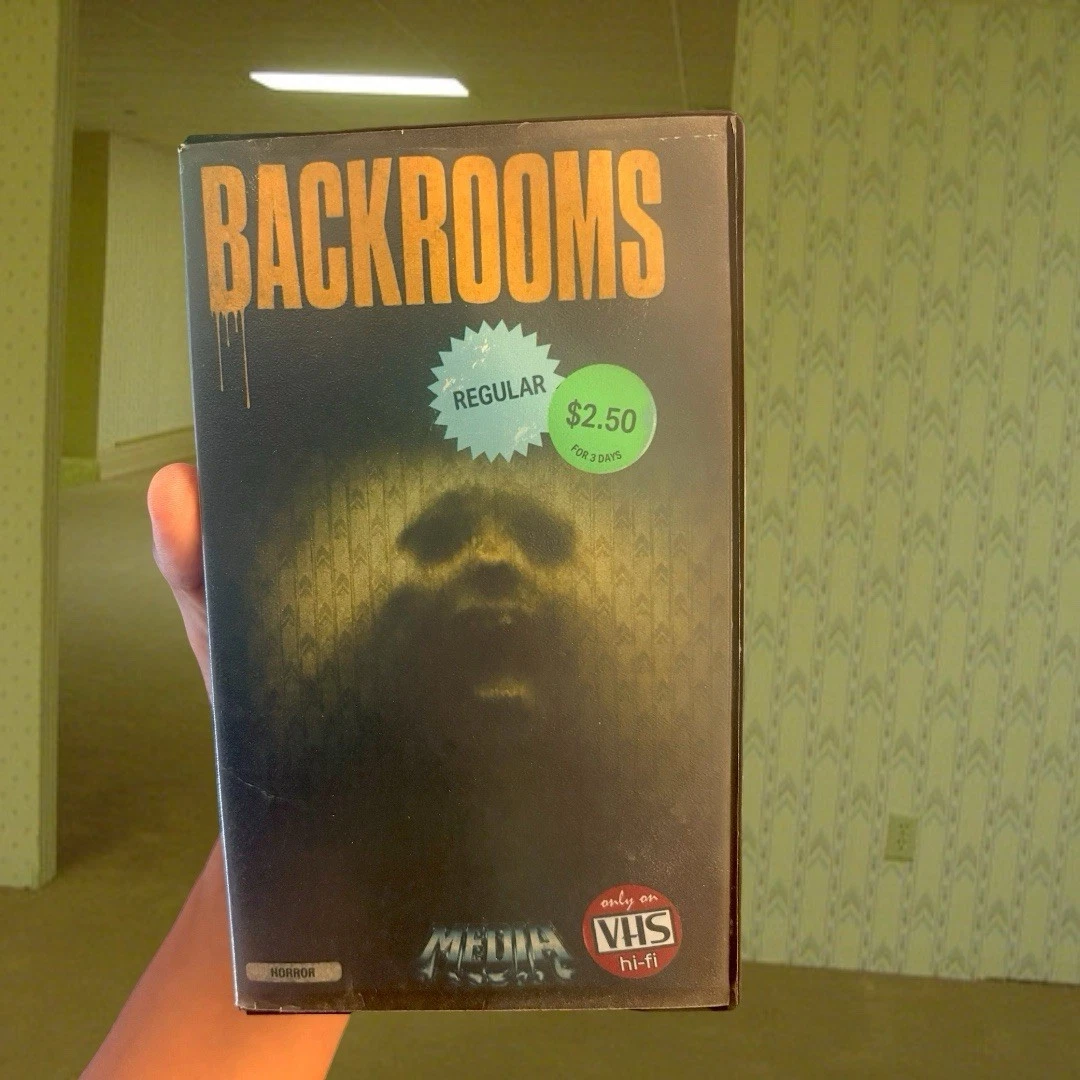 Backrooms Poster CUSTOM VHS ARTWORK