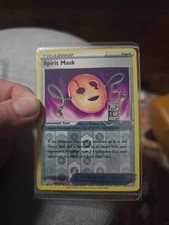 1 Gr Silver .999 Custom Trading Card 1/1 Features Pokemon Holo Spirit Mask 160